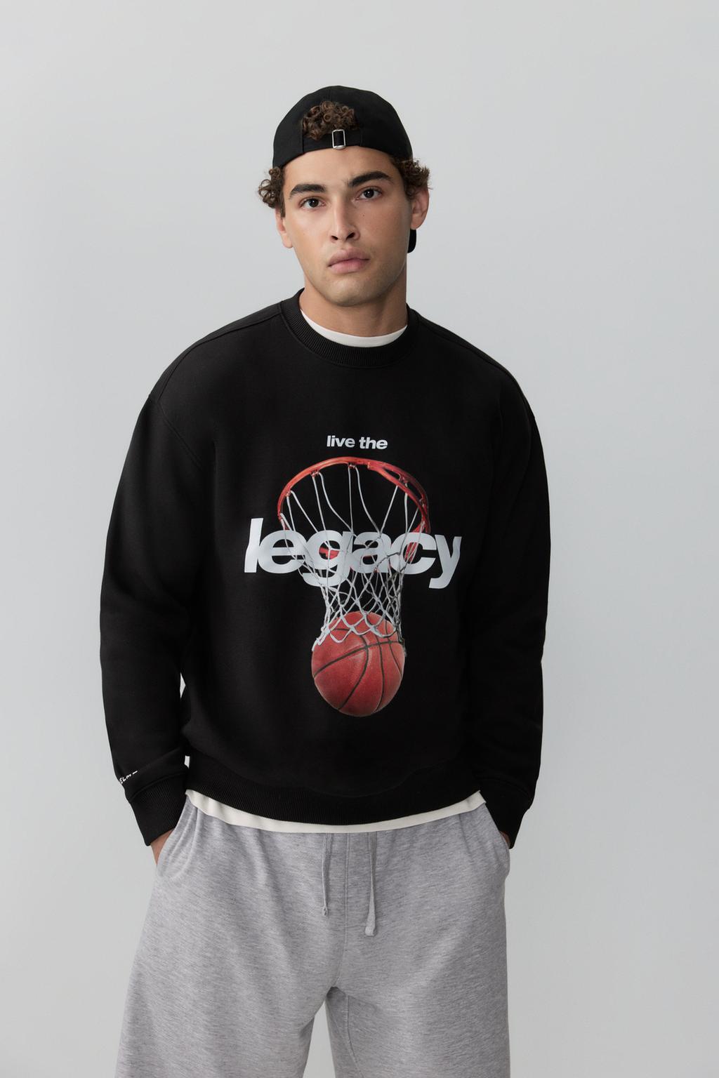 Men's Kelme JV8 x Lefties basketball sweatshirt