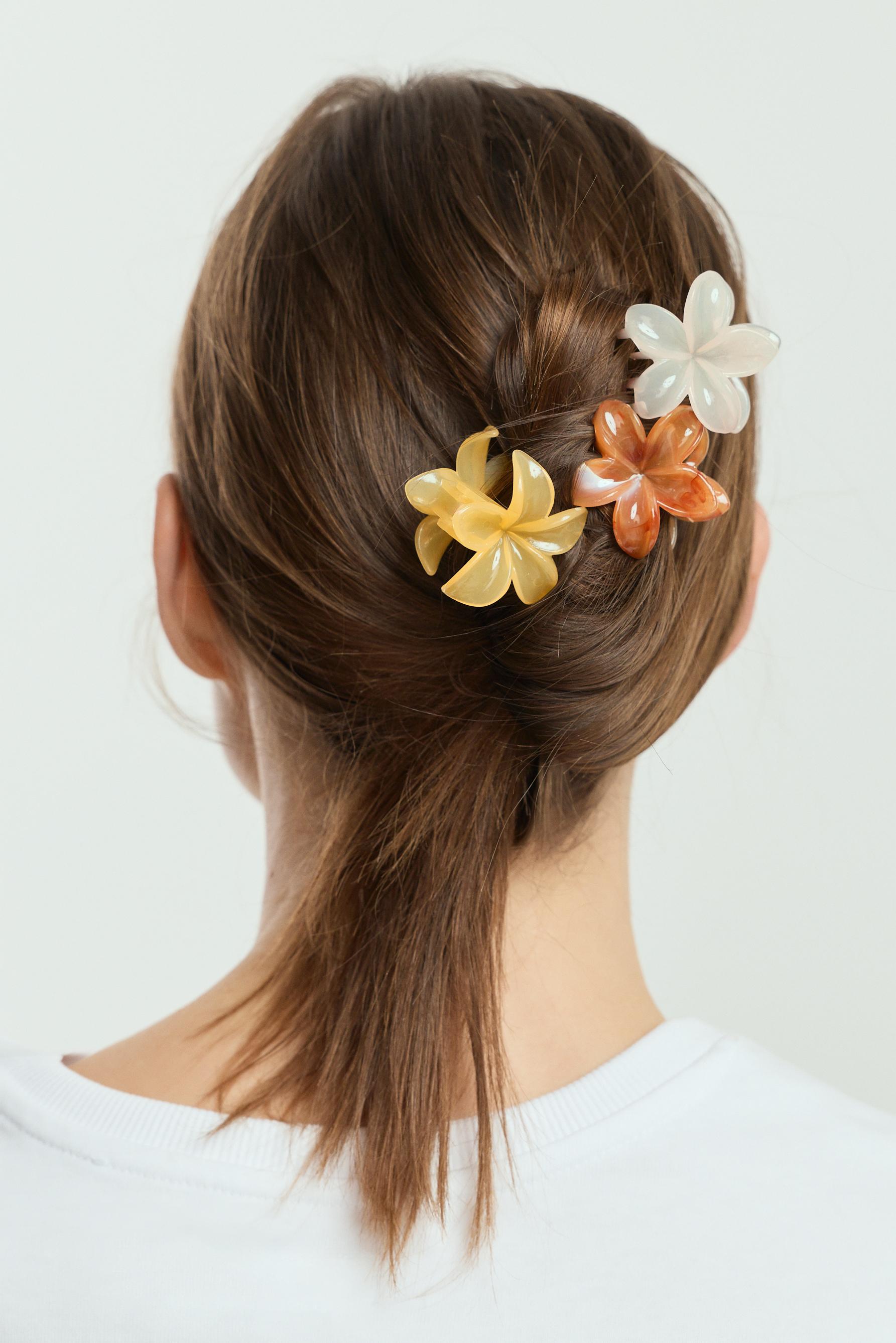 Pinzas flor (Pack 3)