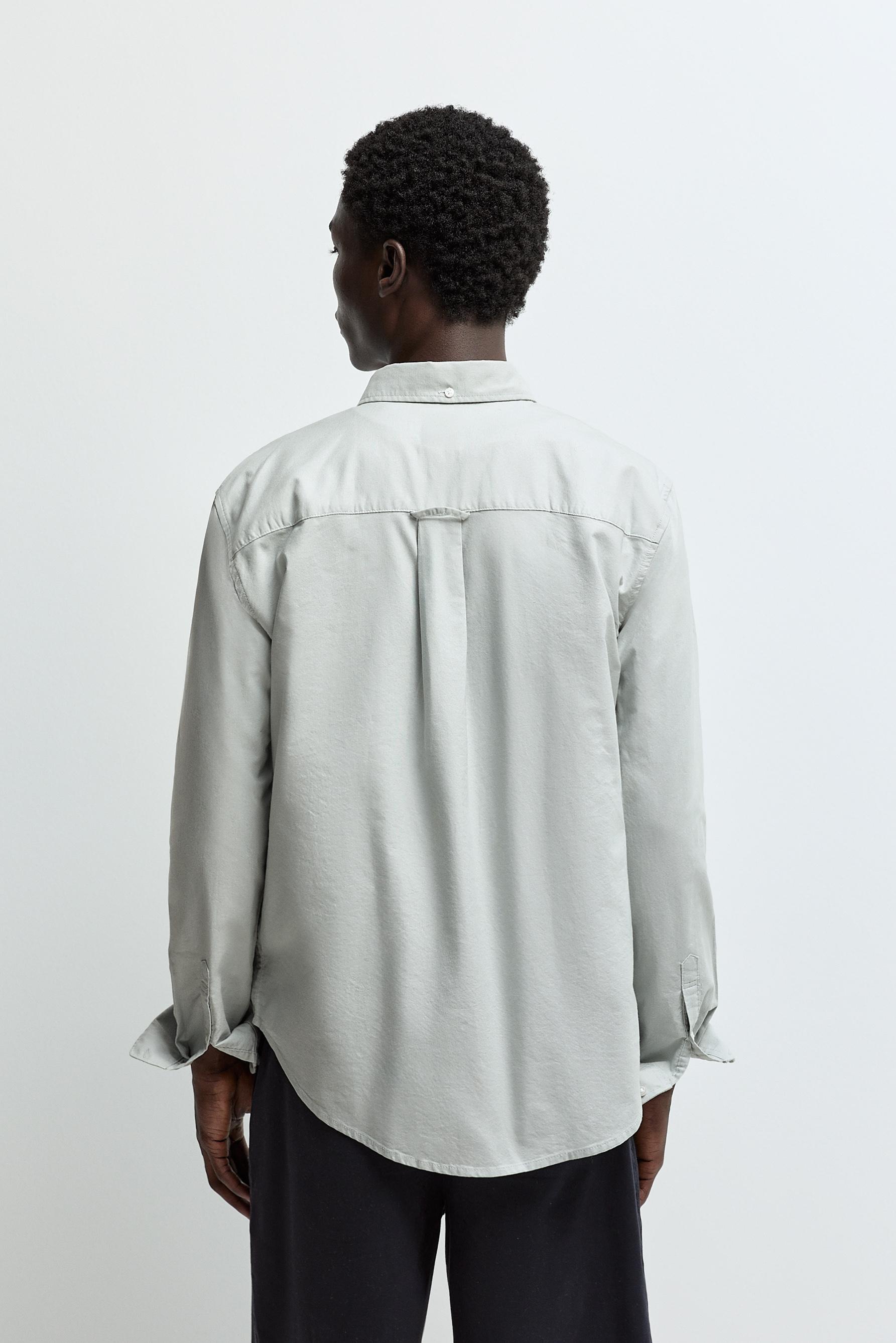 Oxford shirt — WATER GREEN