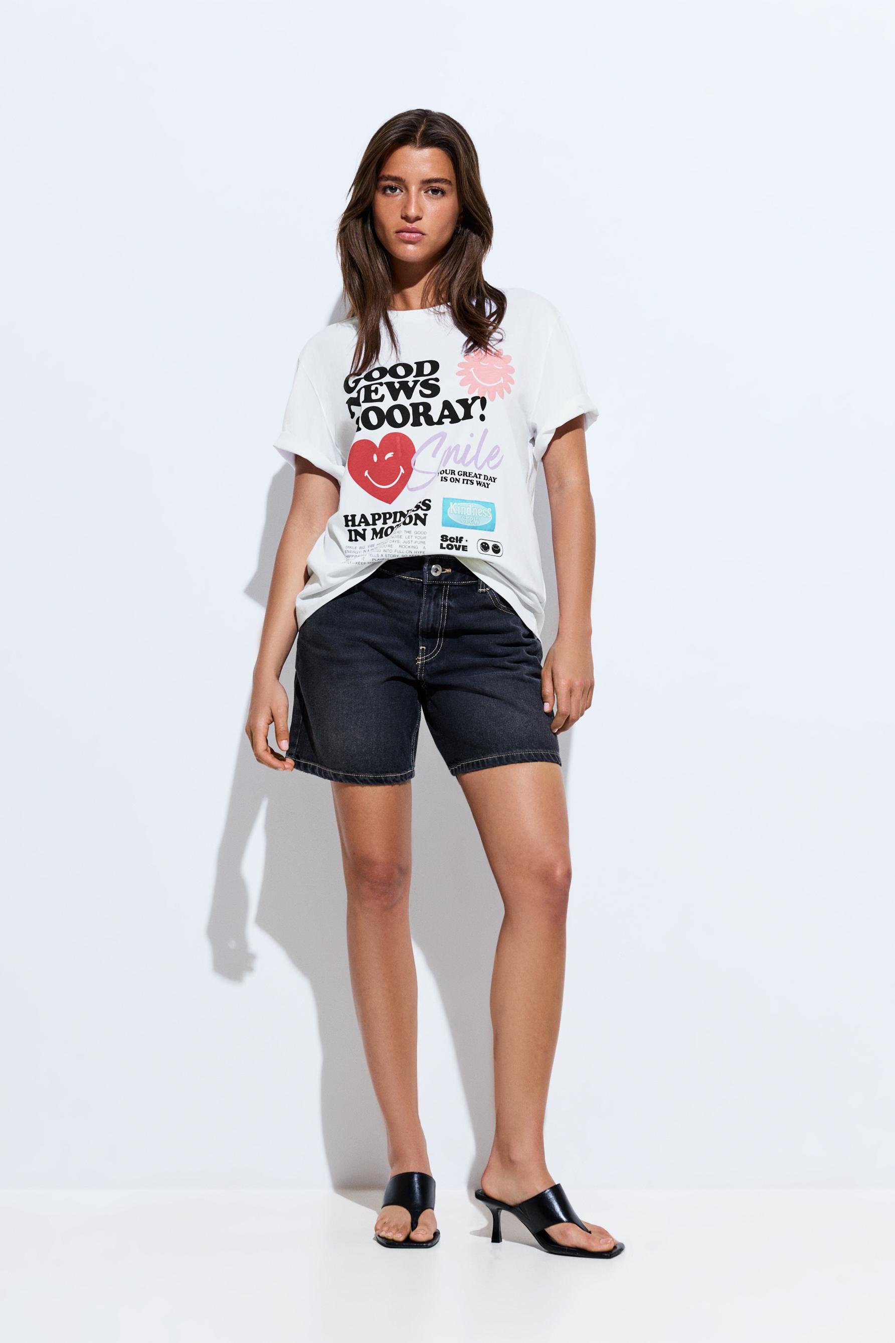 Smiley® T-shirt — OFF WHITE