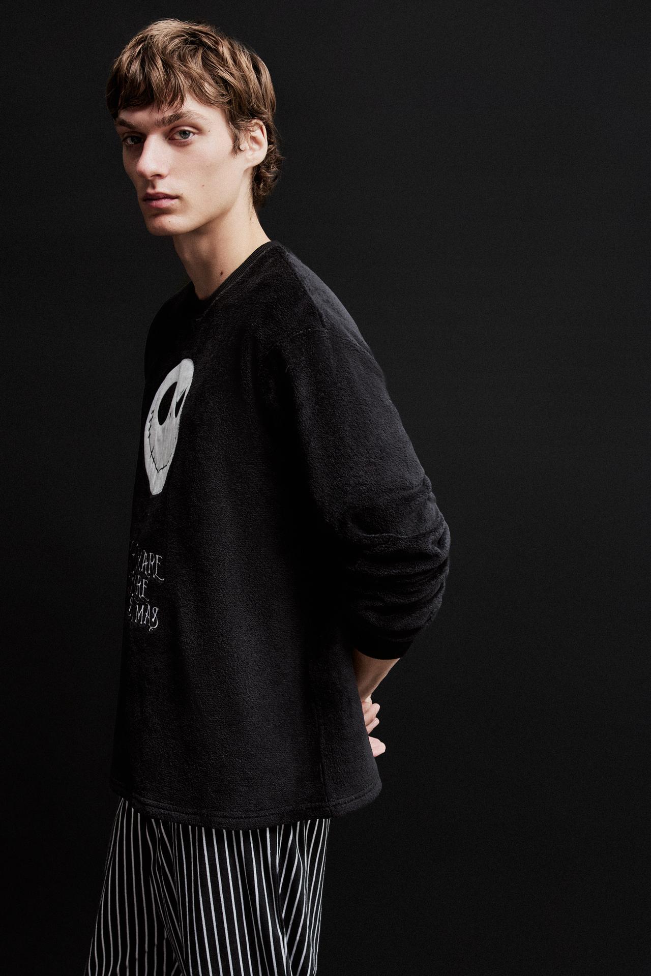Men's The Nightmare Before Christmas ©Disney Pyjamas — BLACK