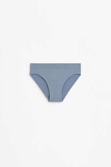 Seamless briefs (Pack of 3) — WHITE/SKY BLUE 2