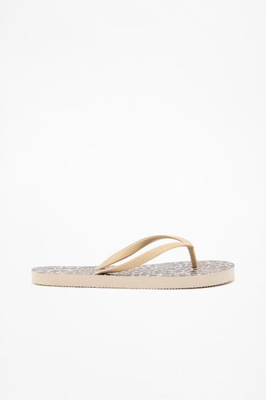 Animal print bath sandal — LEOPARD 1