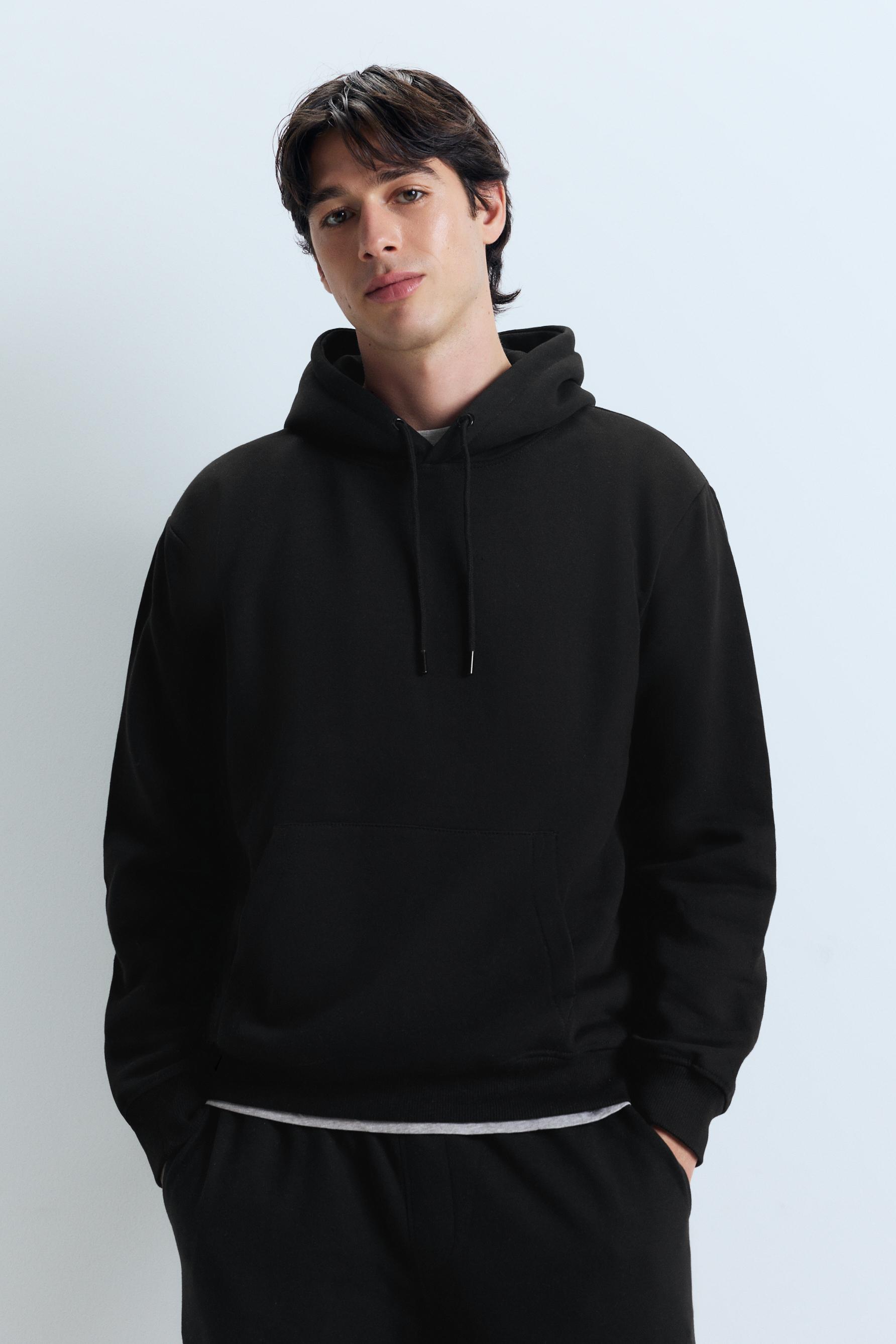 Sudadera básica capucha