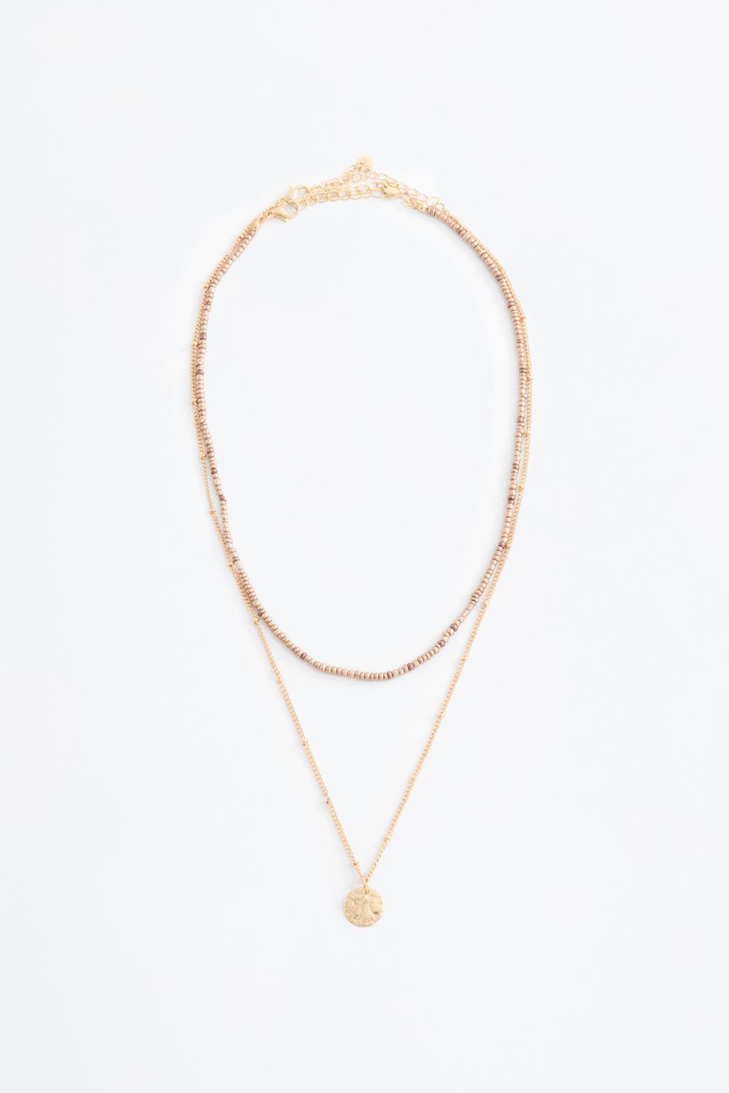 2-pack of medal necklaces