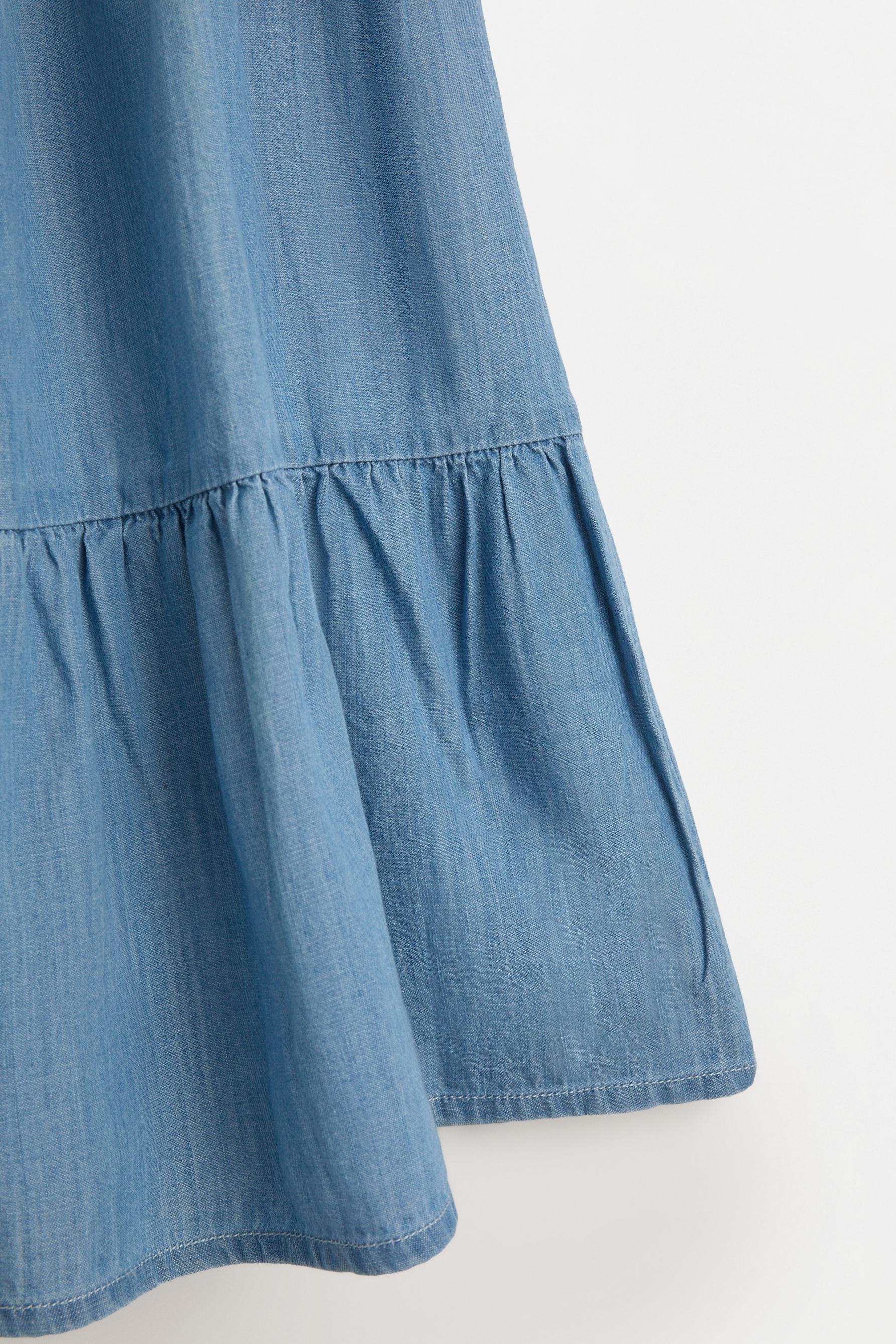 Lightweight denim dress — PALE BLUE
