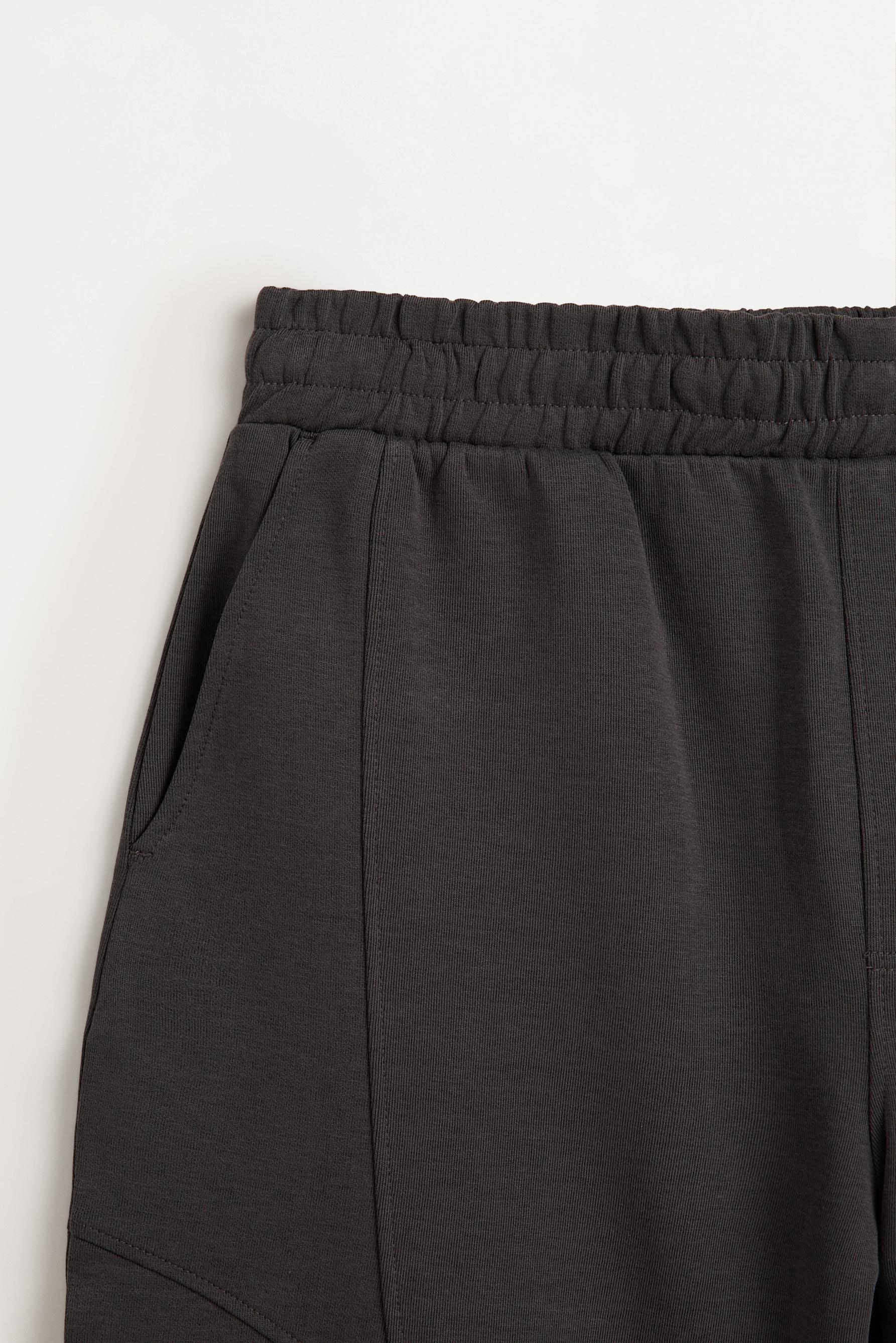 Interlock Bermuda shorts — DARK GREY