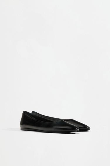 Minimalist ballet flats — BLACK 2