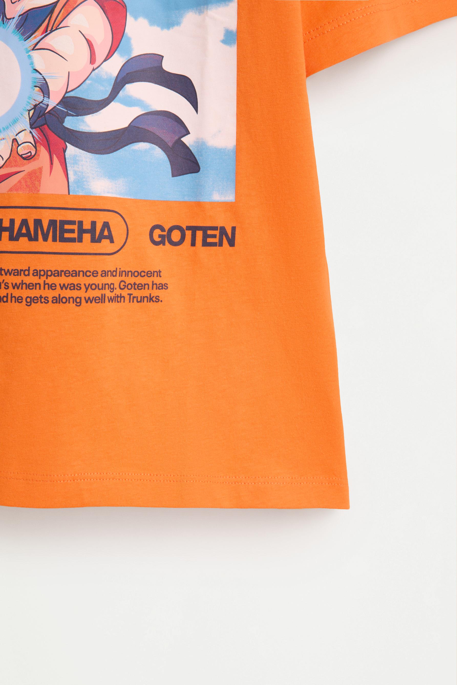 Goten Dragon Ball ©Bird Studio T-shirt — ORANGE