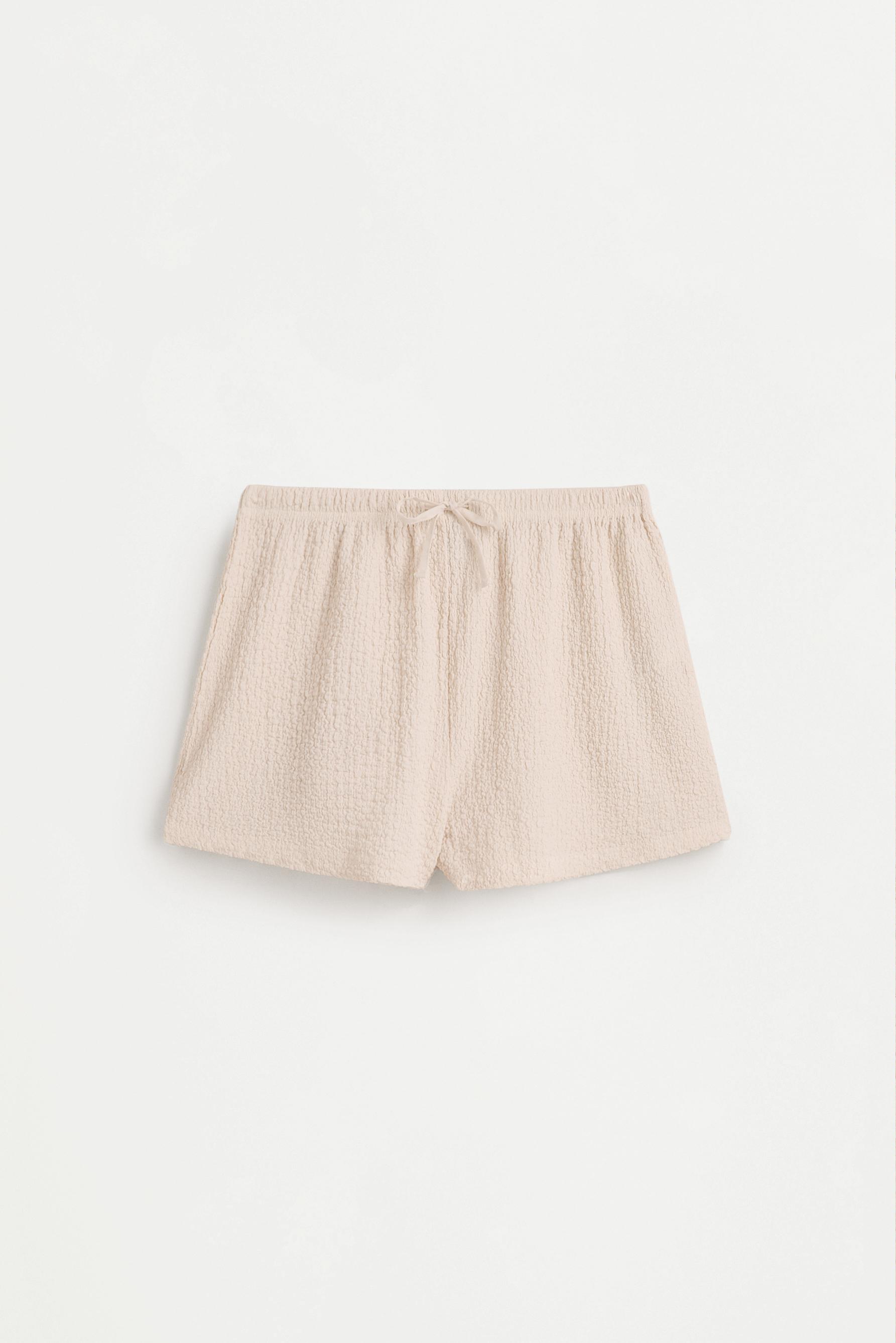 Textured shorts — OFF WHITE