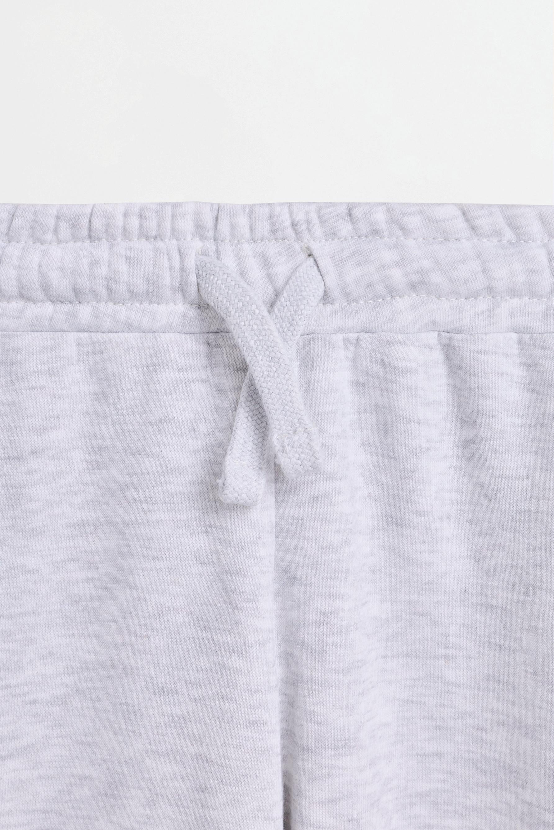 Plush joggers — PALE GREY