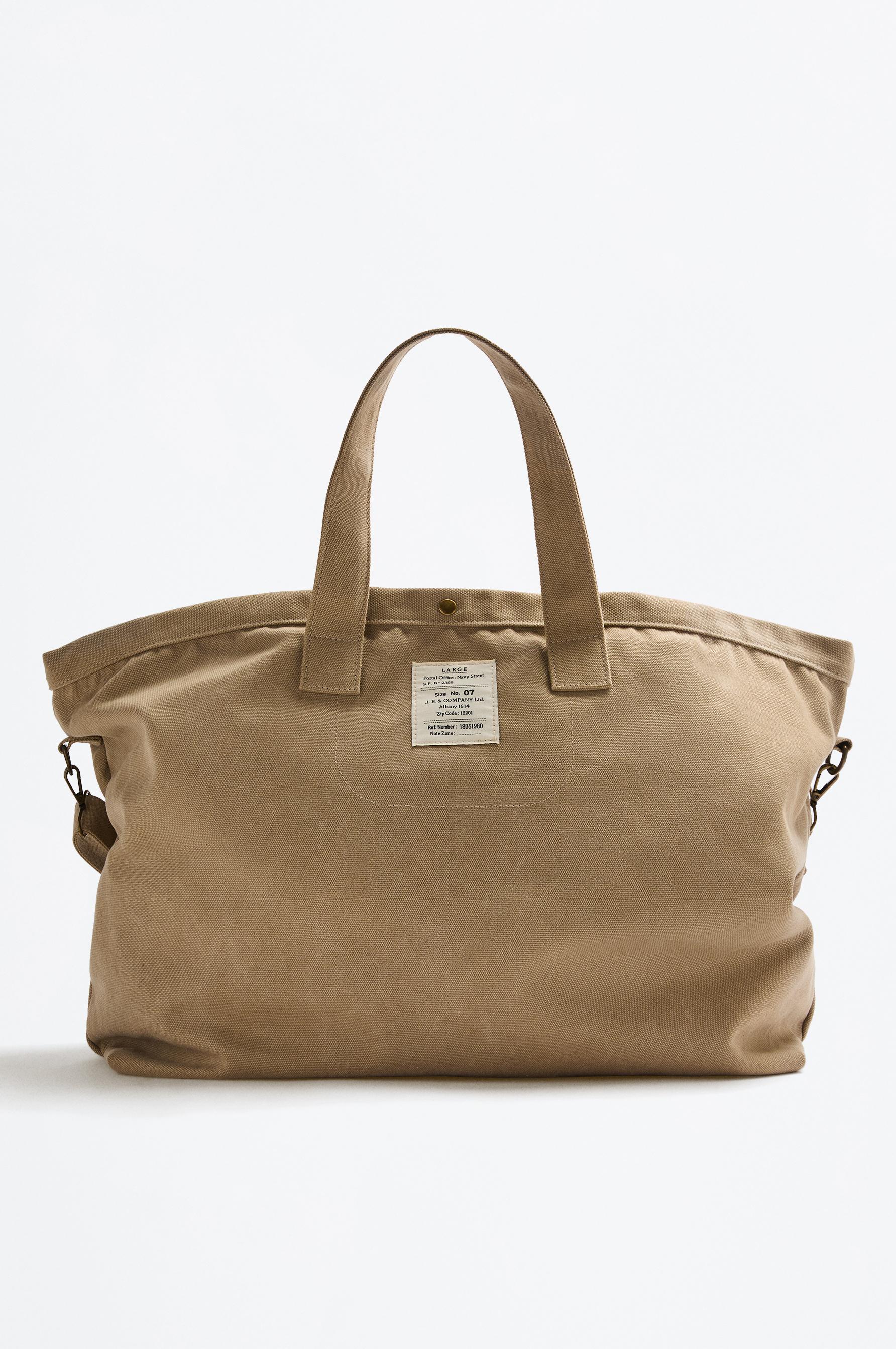 Bolsa shopper de lona