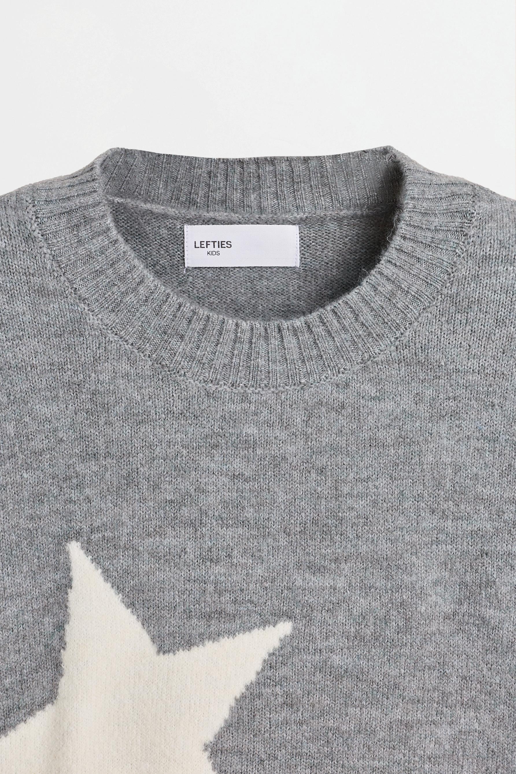 Cherry sweater — GREY MARL