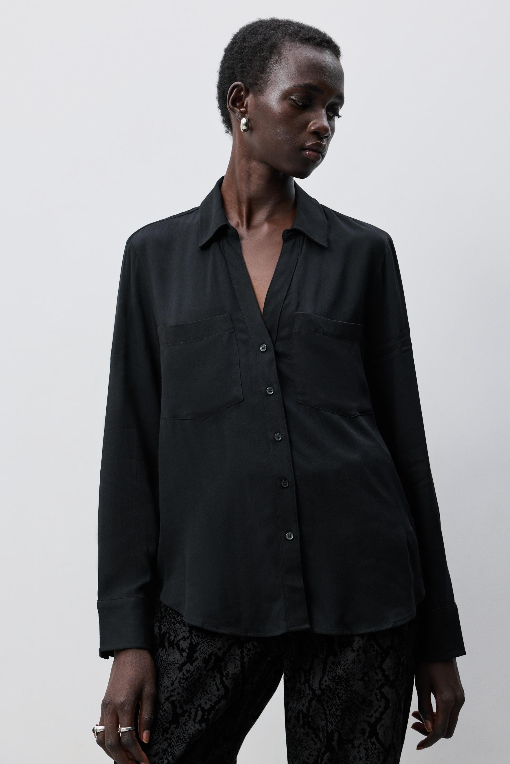 Camisa básica fluida