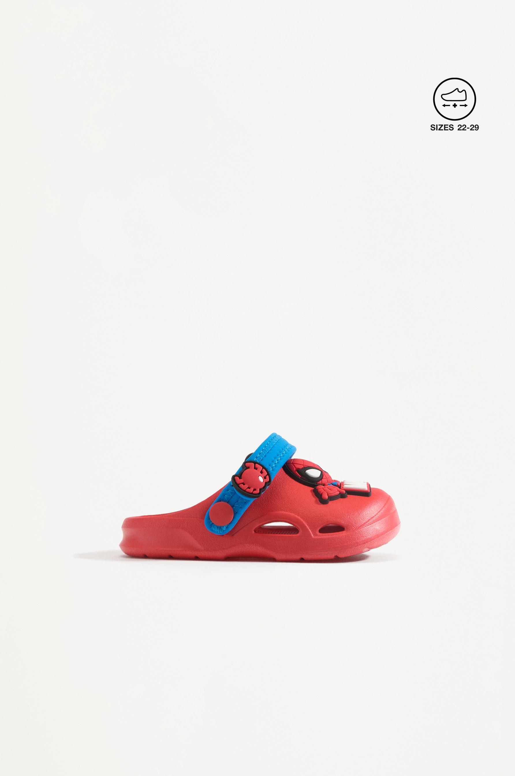 Spidey ©Marvel BAREFOOT clogs — RED