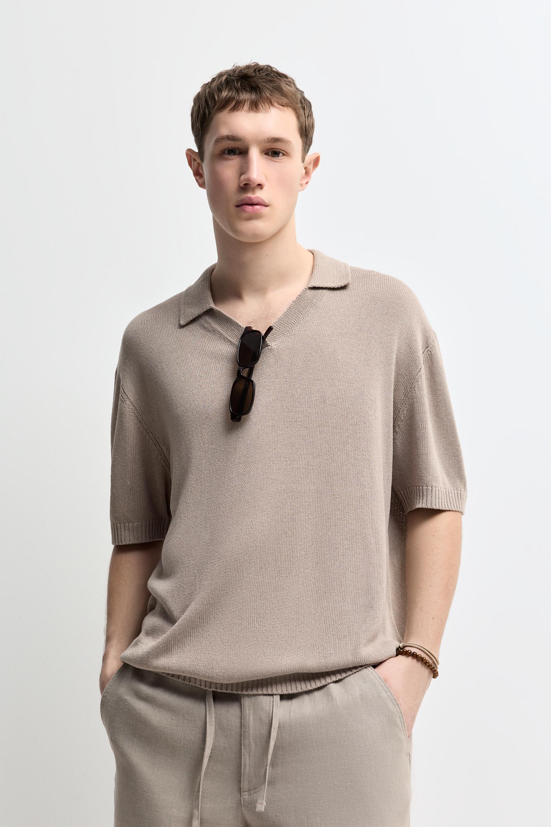 Polo punto con lino Lefties Edition