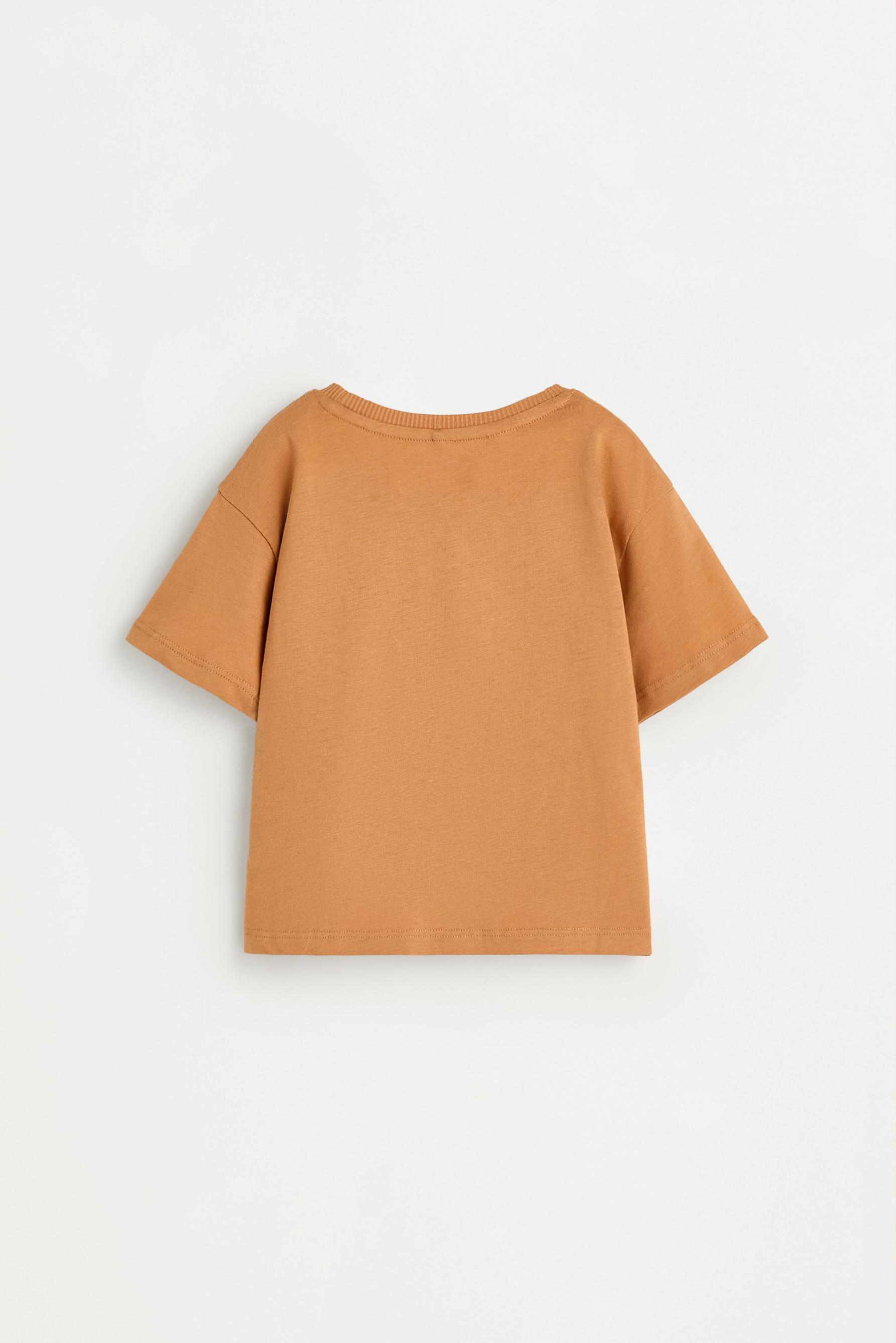 Printed T-shirt and Bermuda shorts set — PUMPKIN