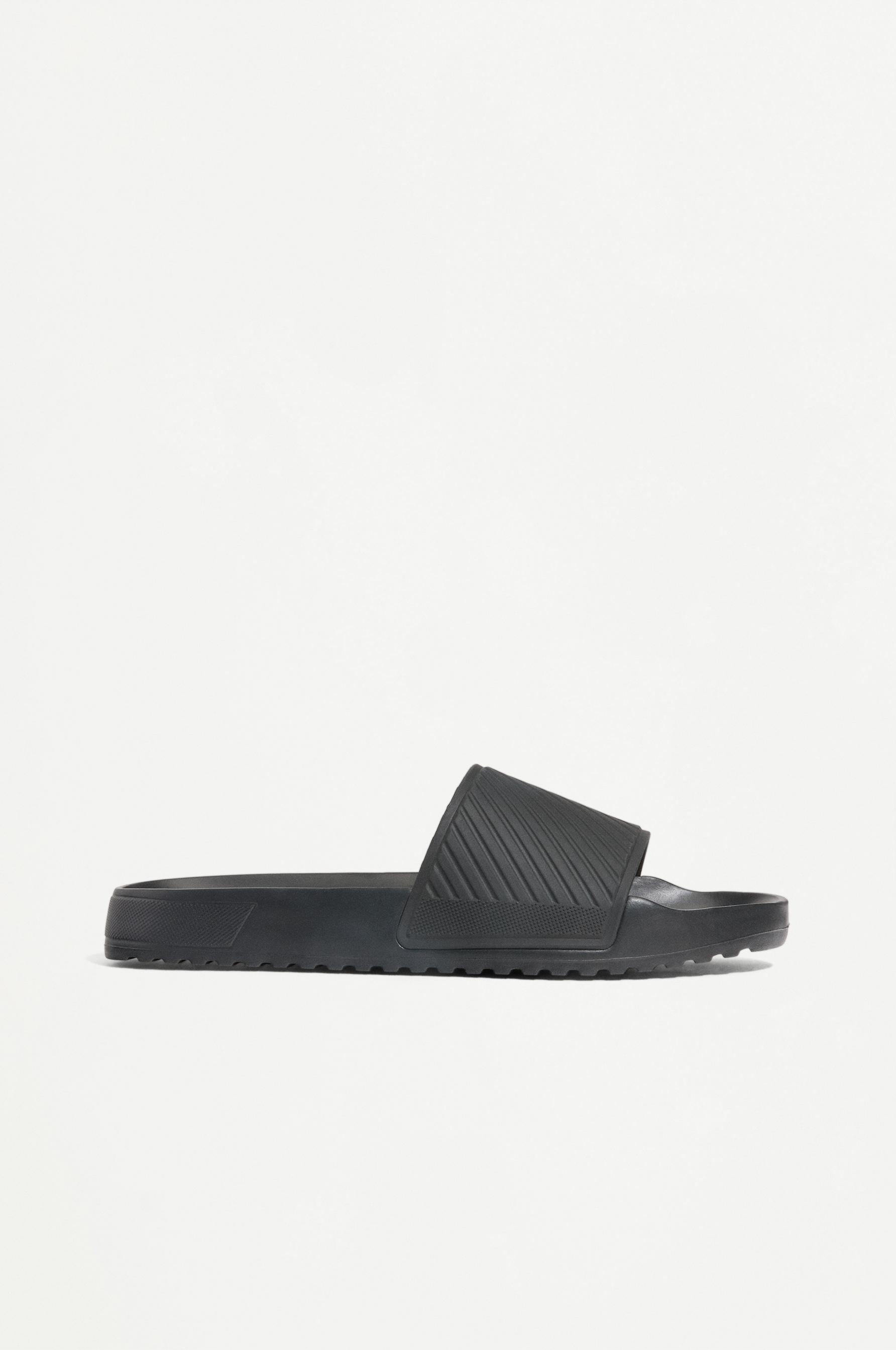 Men's slide sandals — BLACK
