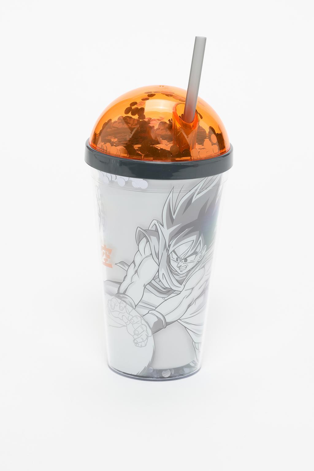 Dragon Ball ©Bird Studio shiny tumbler with straw