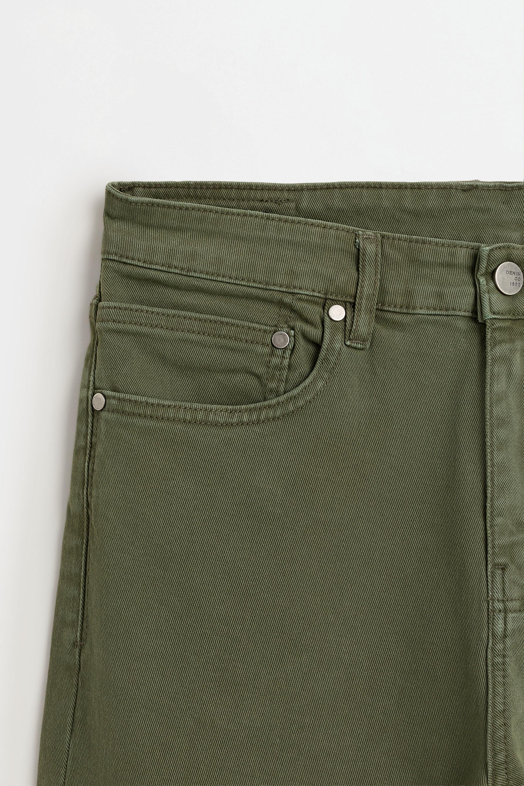 Slim jeans — DARK OLIVE GREEN
