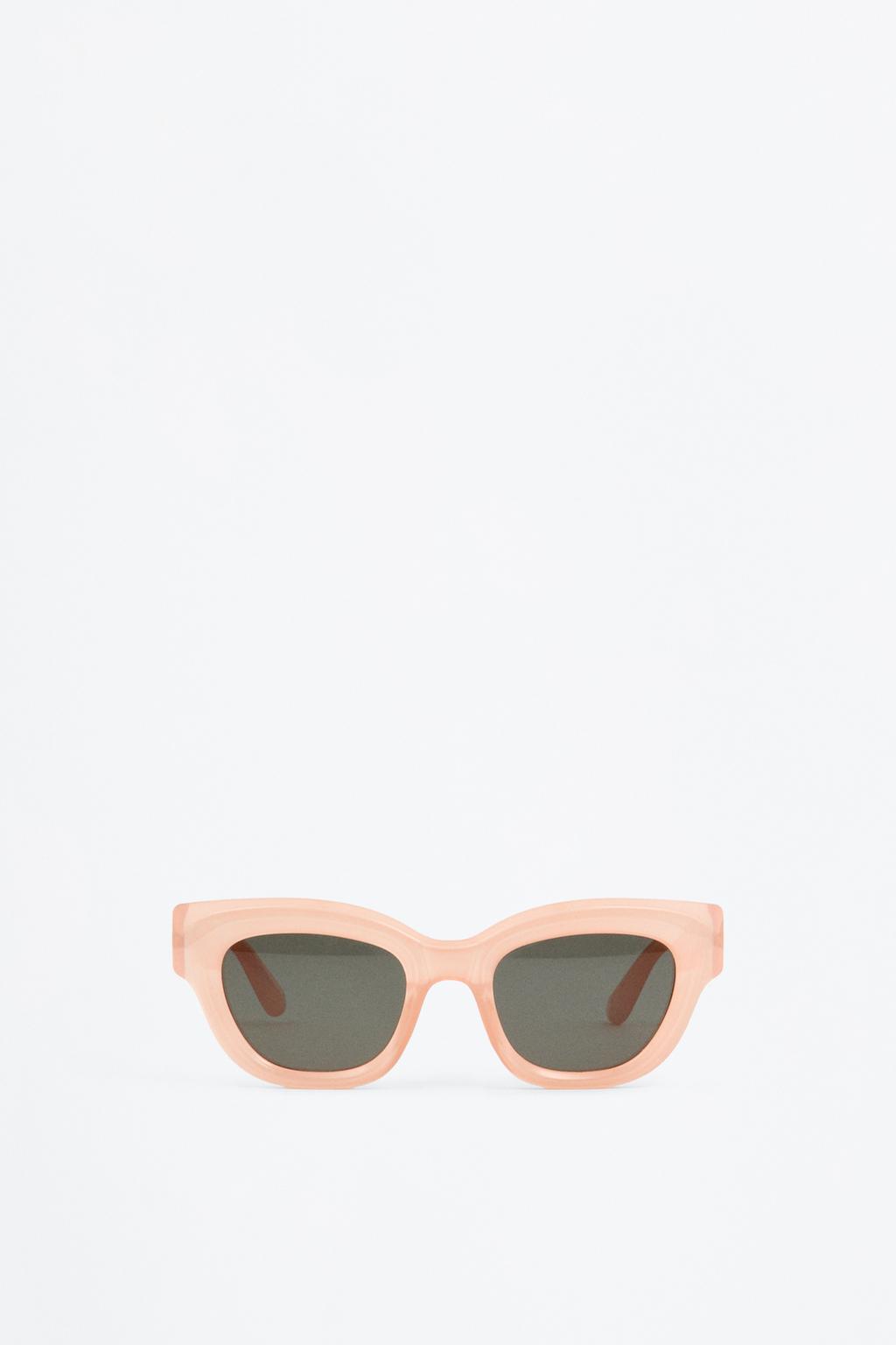 Gafas grandes rosa