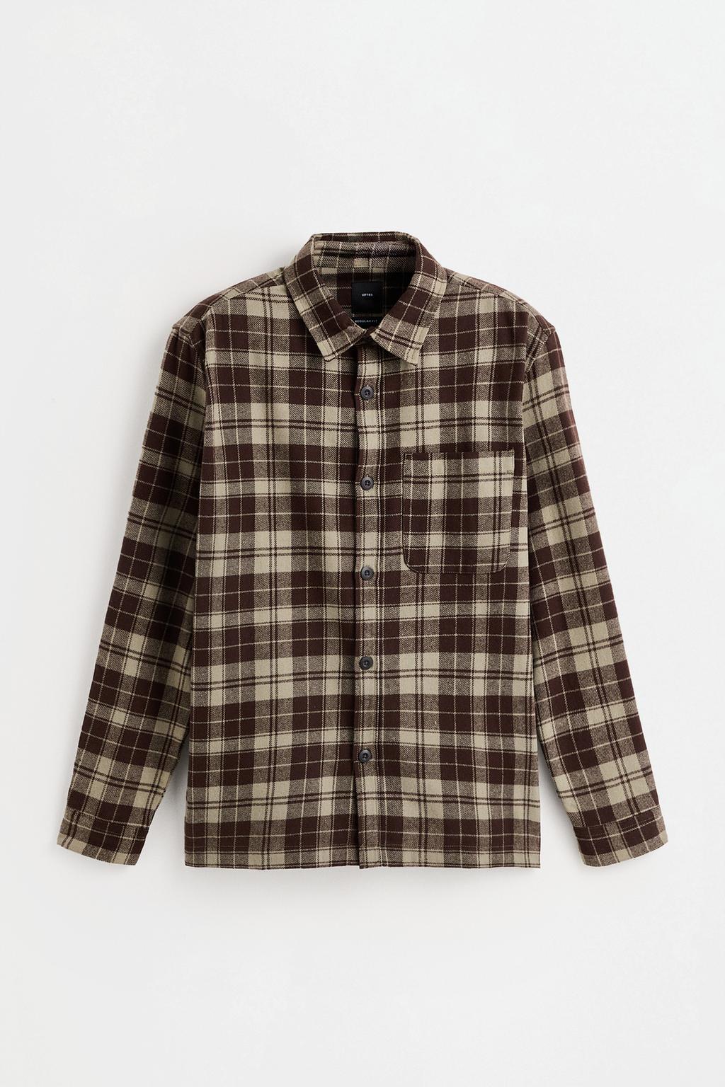 Lefties Plaid flannel üst köynək