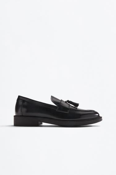 Tassel loafer shoe — BLACK 1