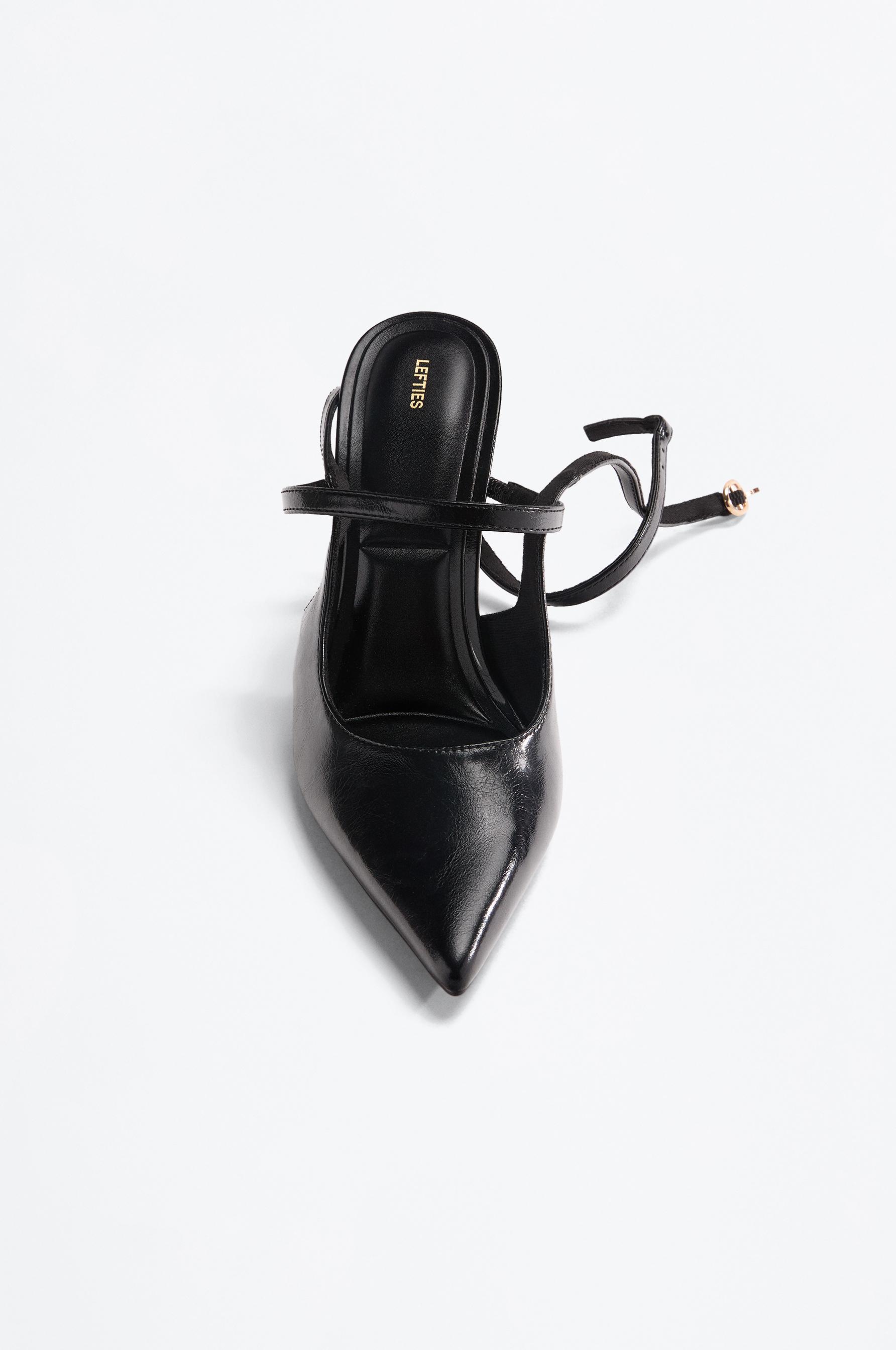 Stiletto heel shoe — BLACK