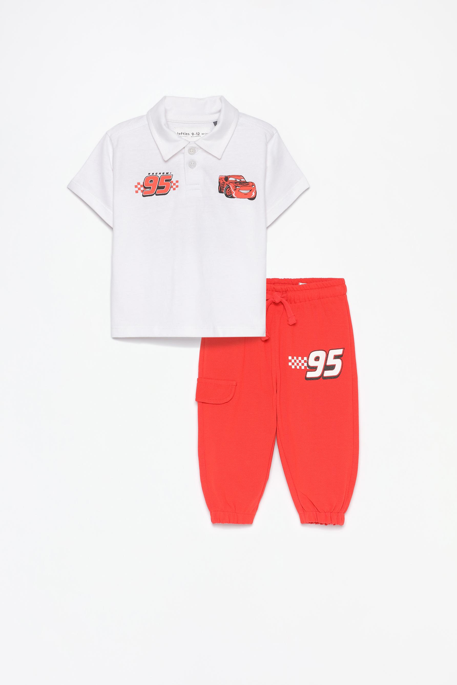 Conjunto Cars ©Disney polo y pantalón