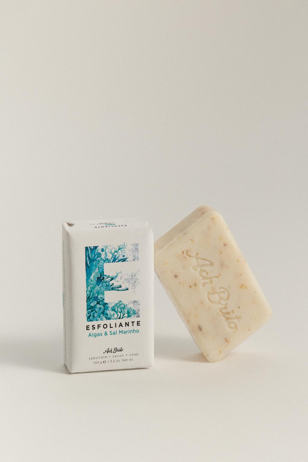 Exfoliating soap - seaweed and sea salt 100 g Ach. Brito
