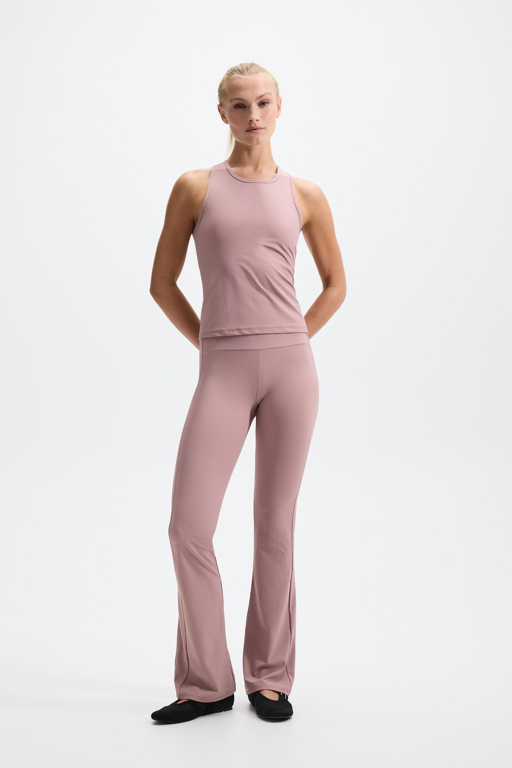 Ribbed sports T-shirt — PINK