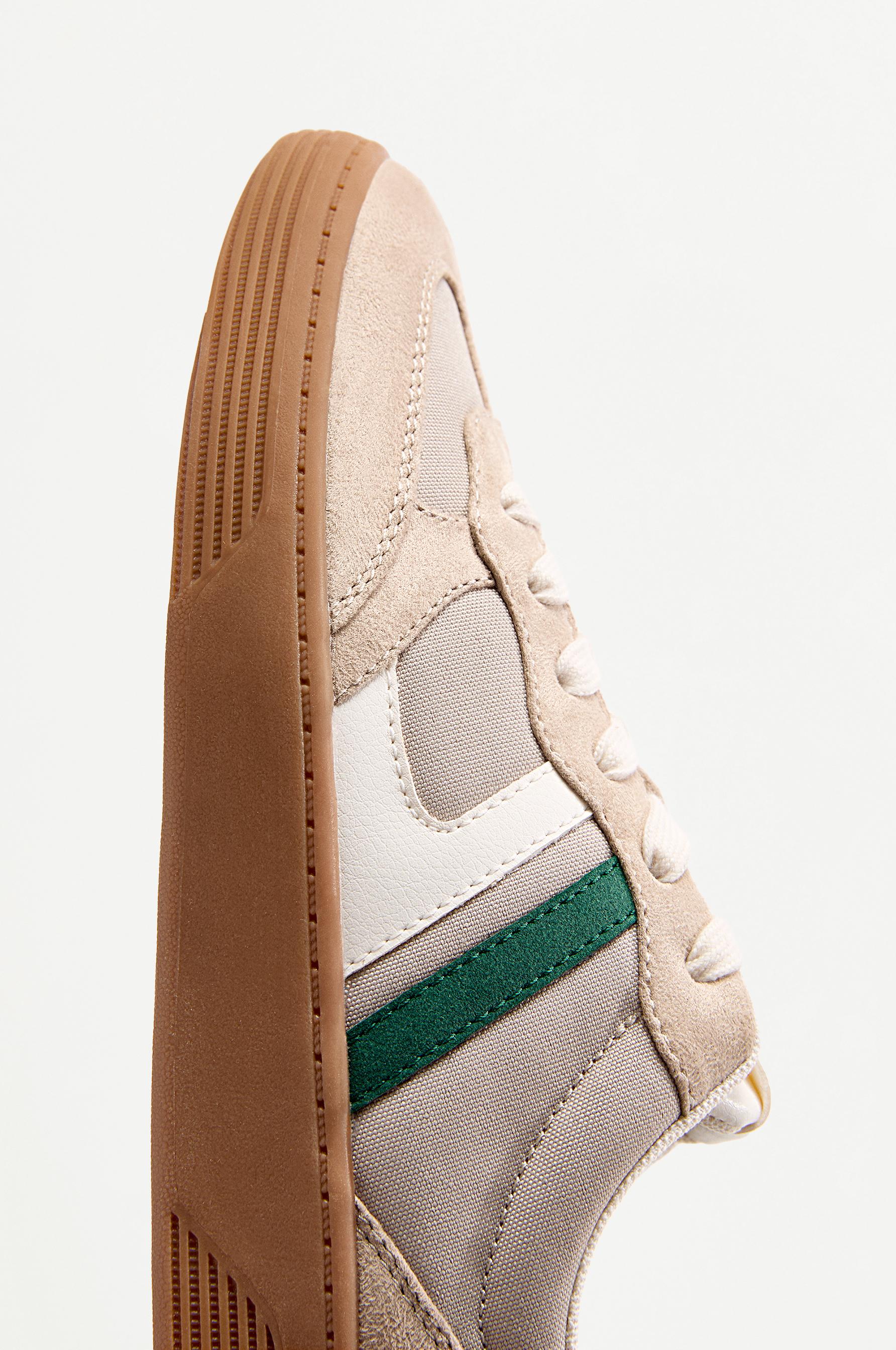 Lefties Bej Lefties Retro detaylı spor ayakkabı