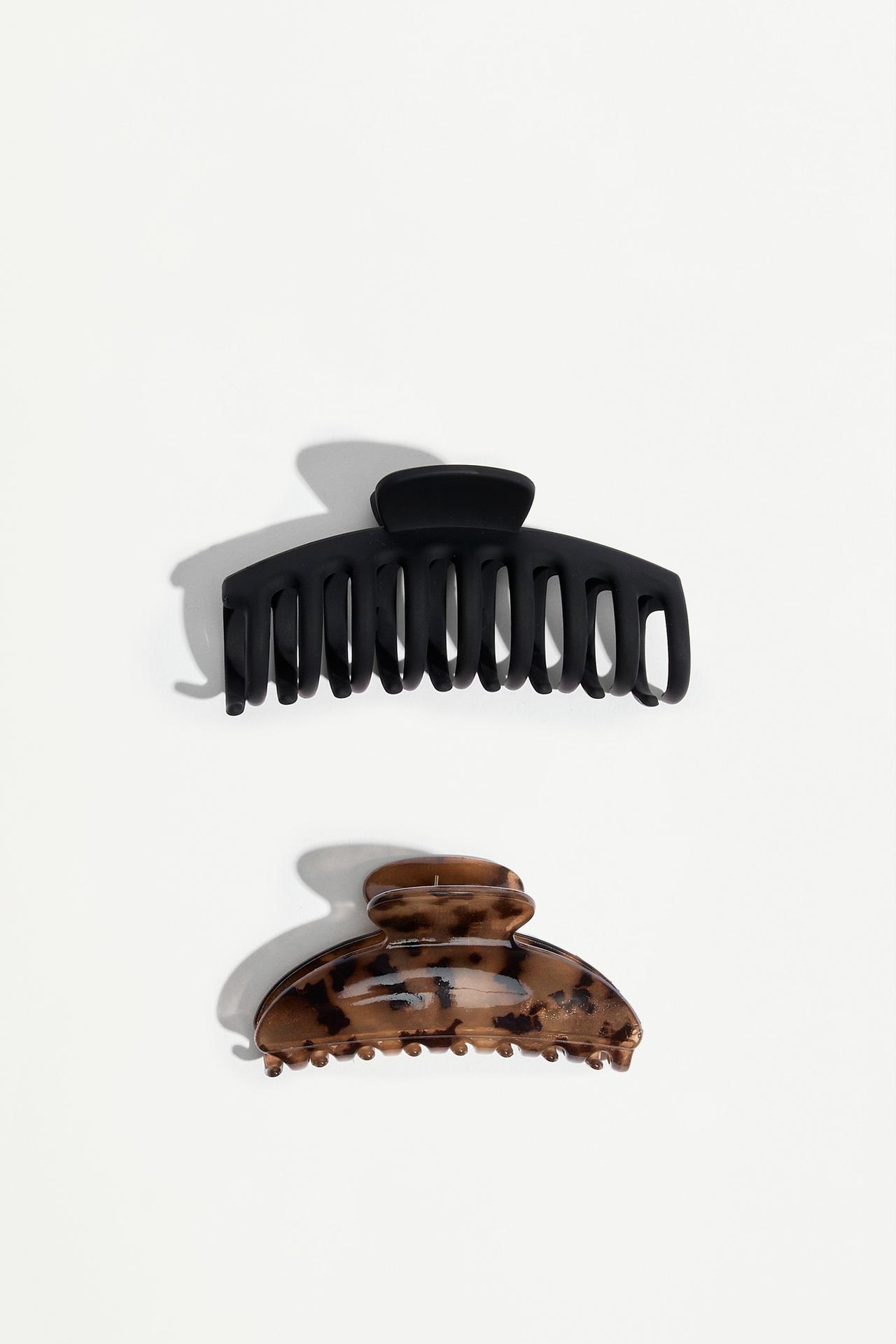 Pack of 2 assorted hair clips — VARIOUS