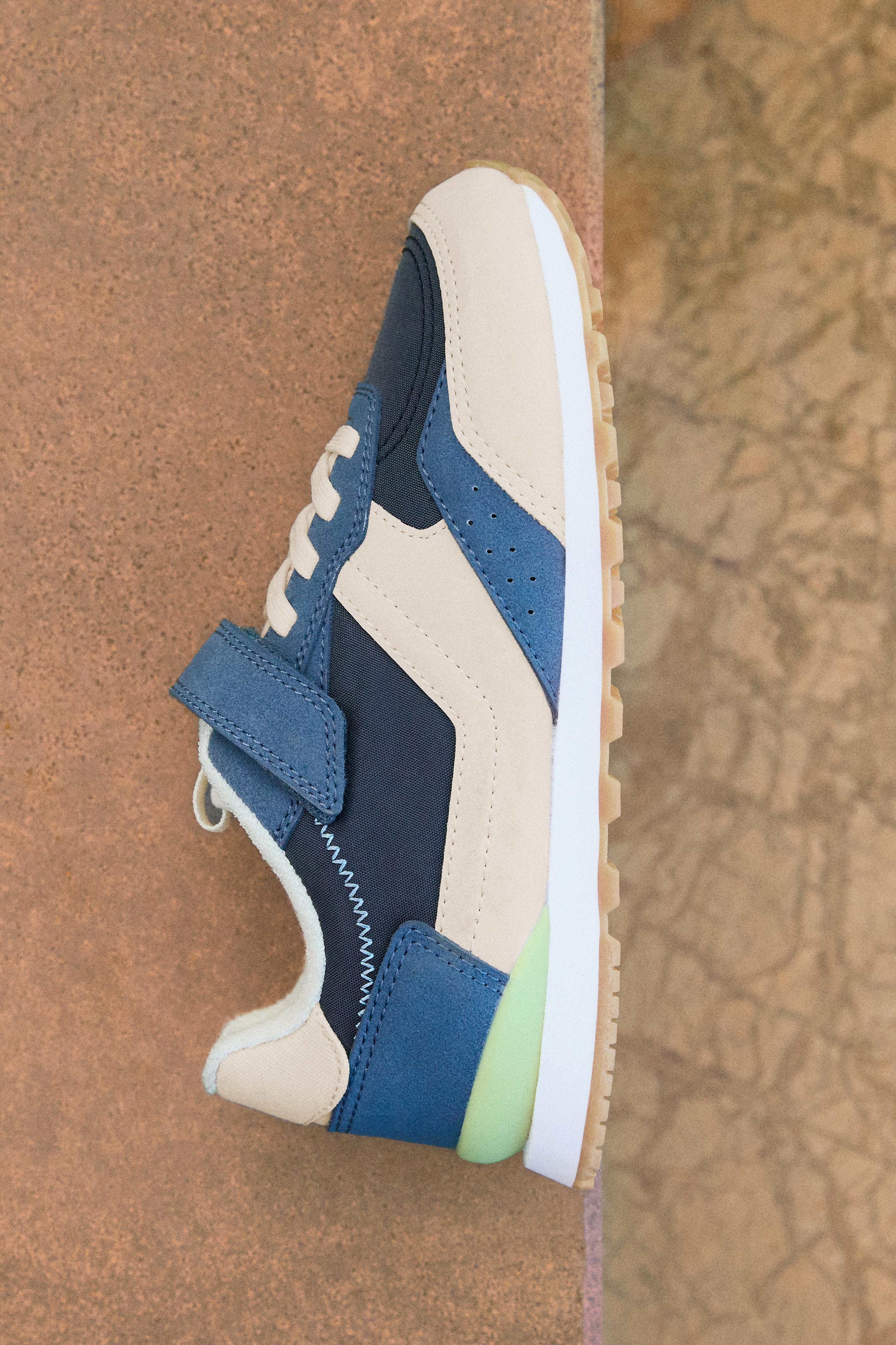 Athletic dress shoe — BLUE