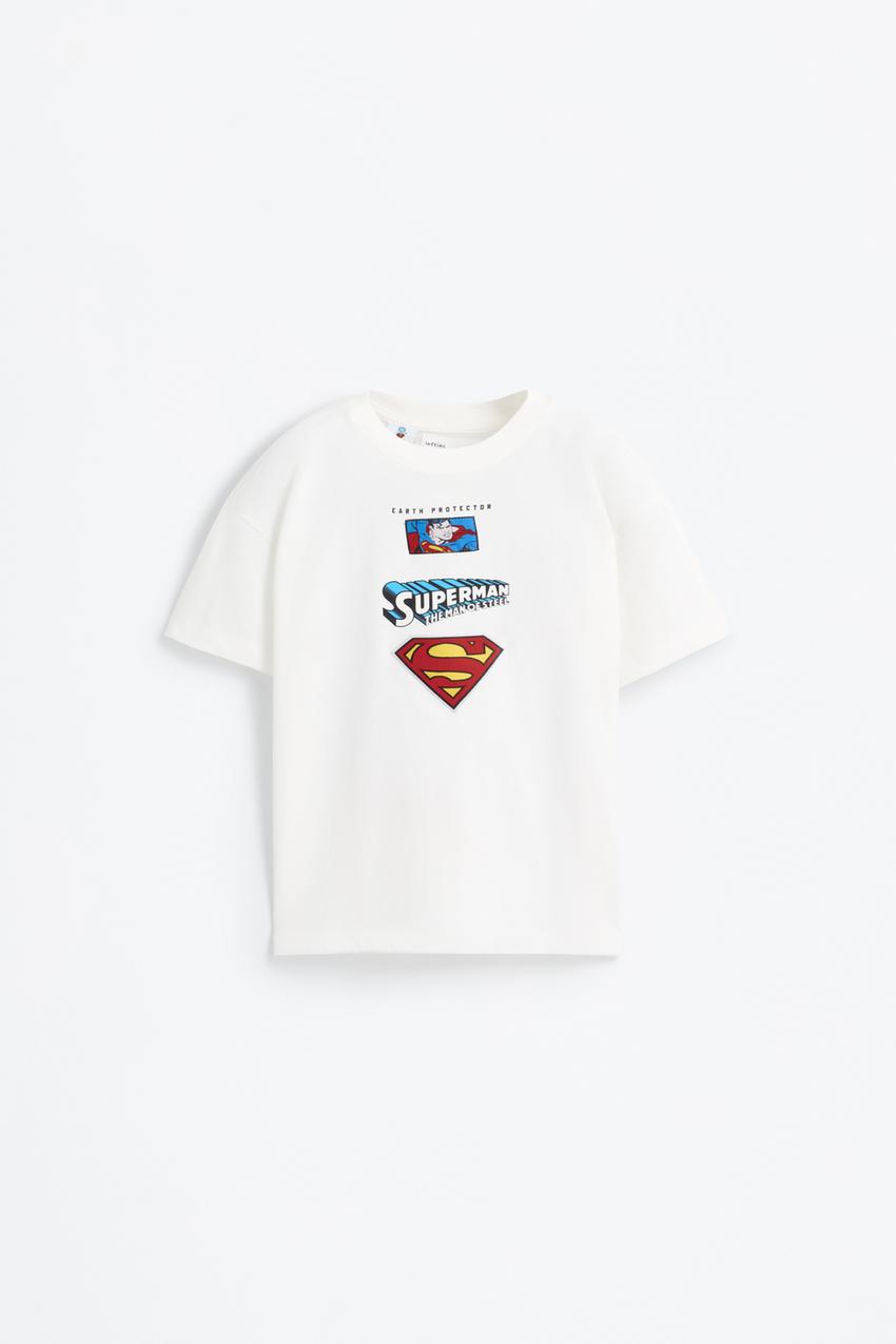 Superman ©DC T-shirt with a maxi print on the back Short Socks