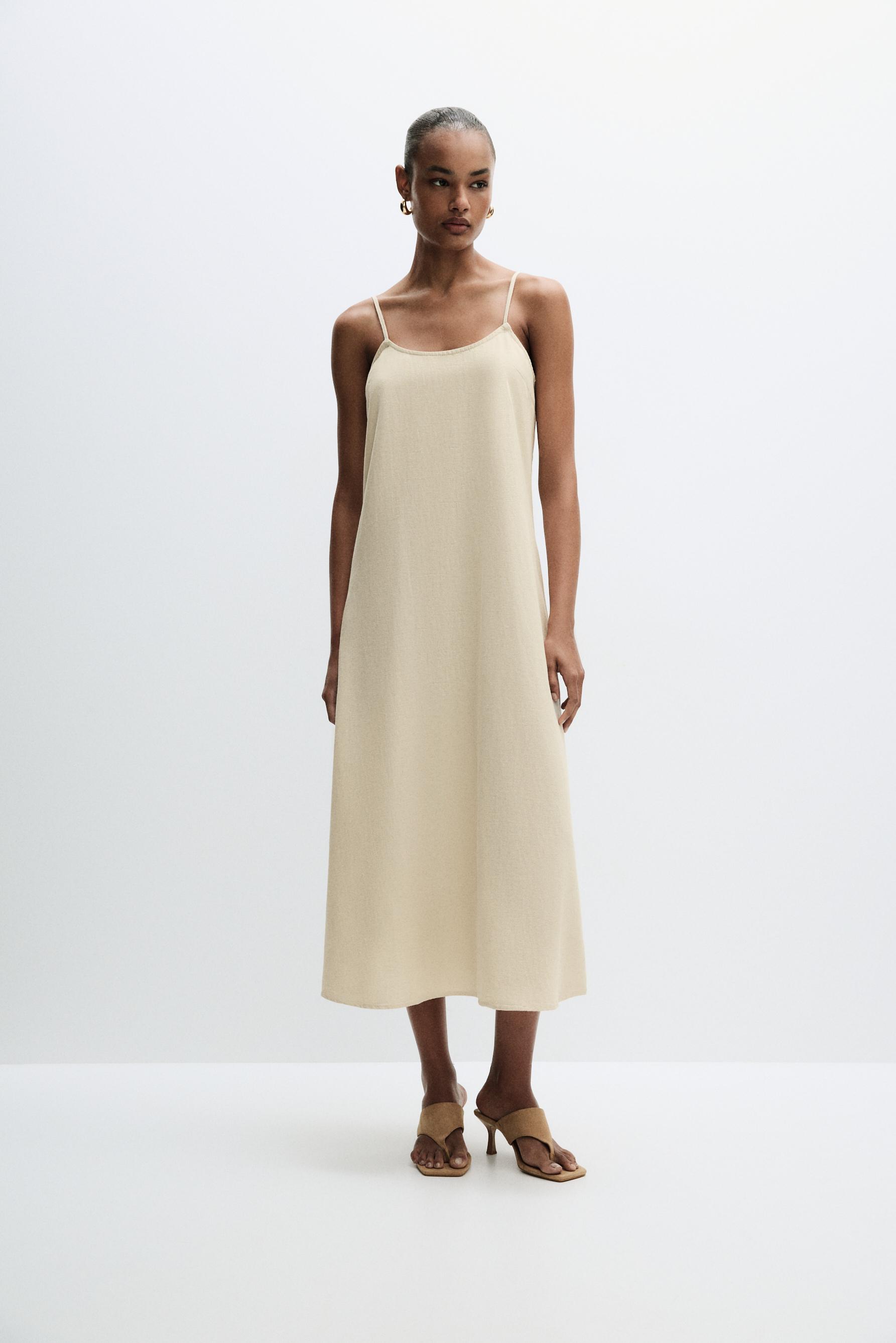 Vestido midi tirantes