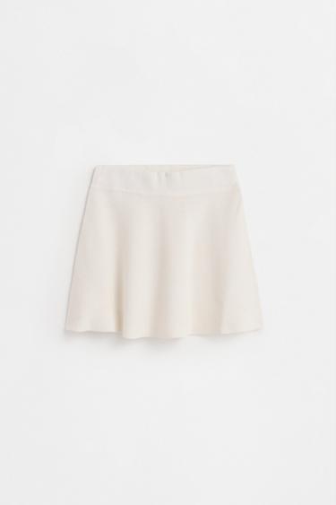 Knit skirt — OFF WHITE 1