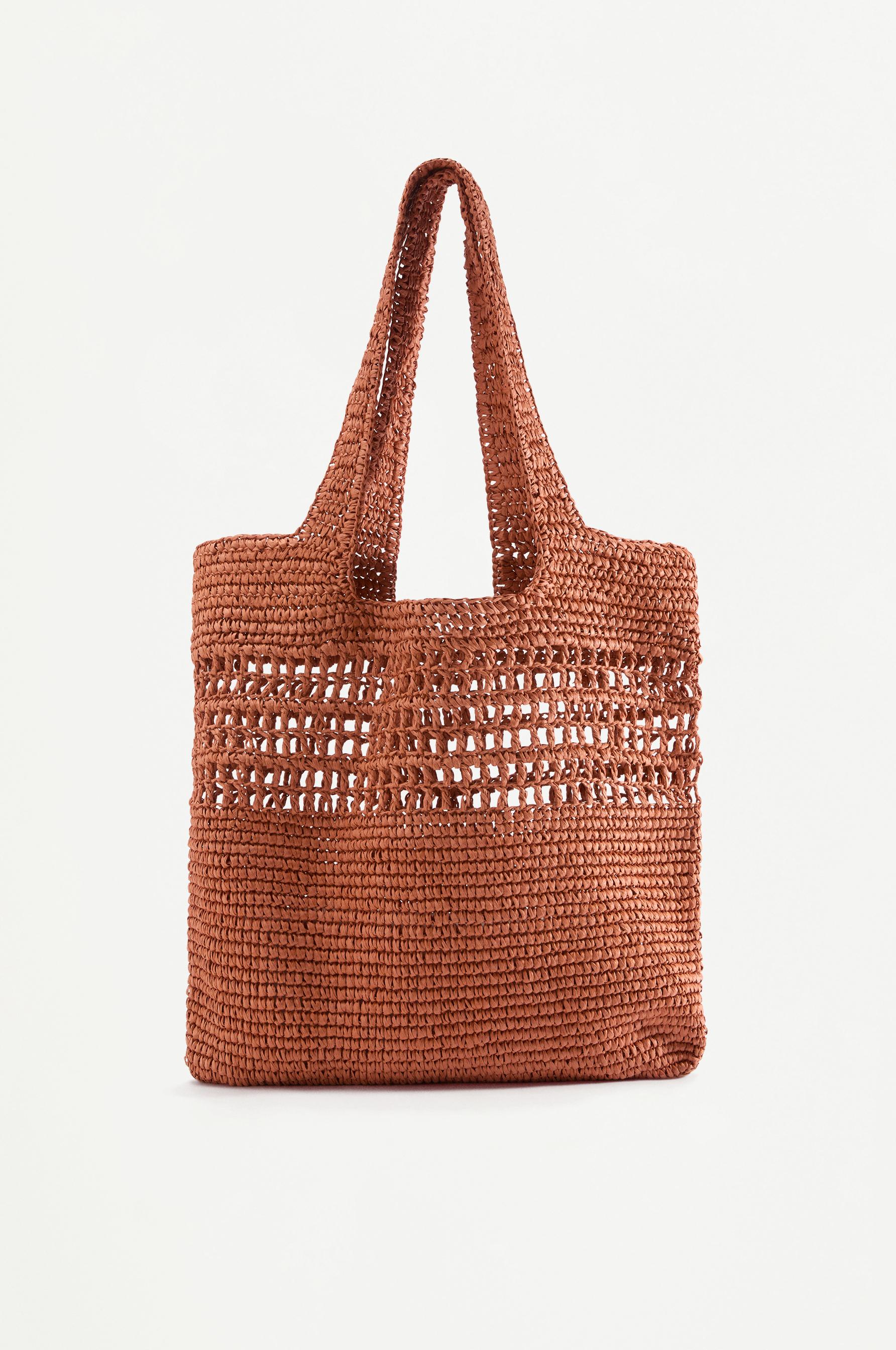 Paper shopper bag — ORANGE