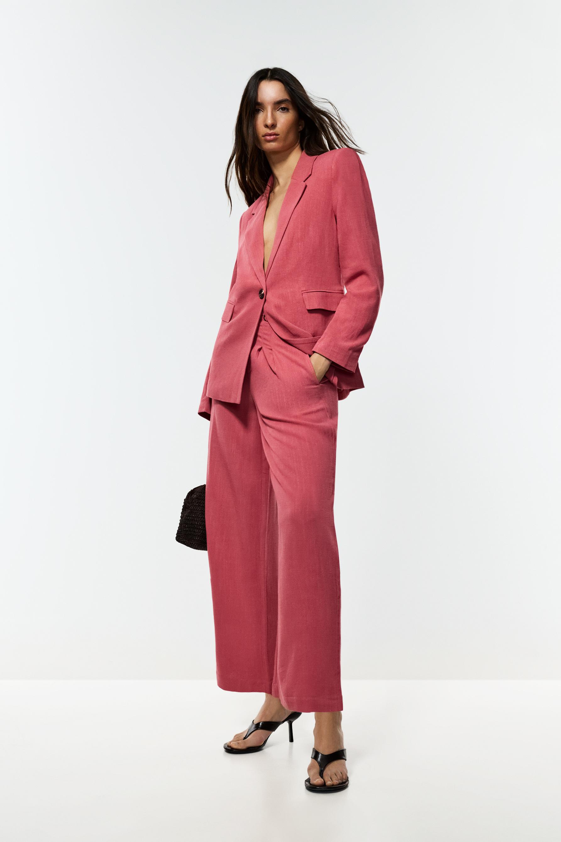 Rustic blazer — MAROON