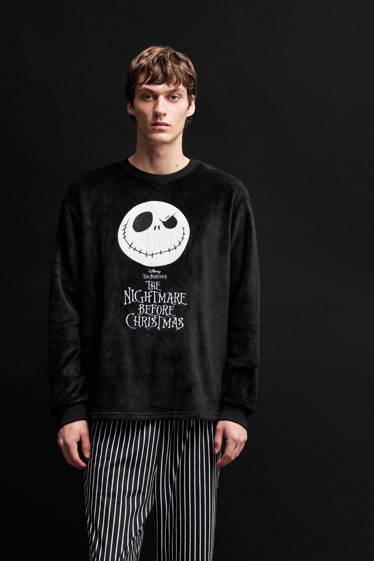 Men's The Nightmare Before Christmas ©Disney Pyjamas — BLACK