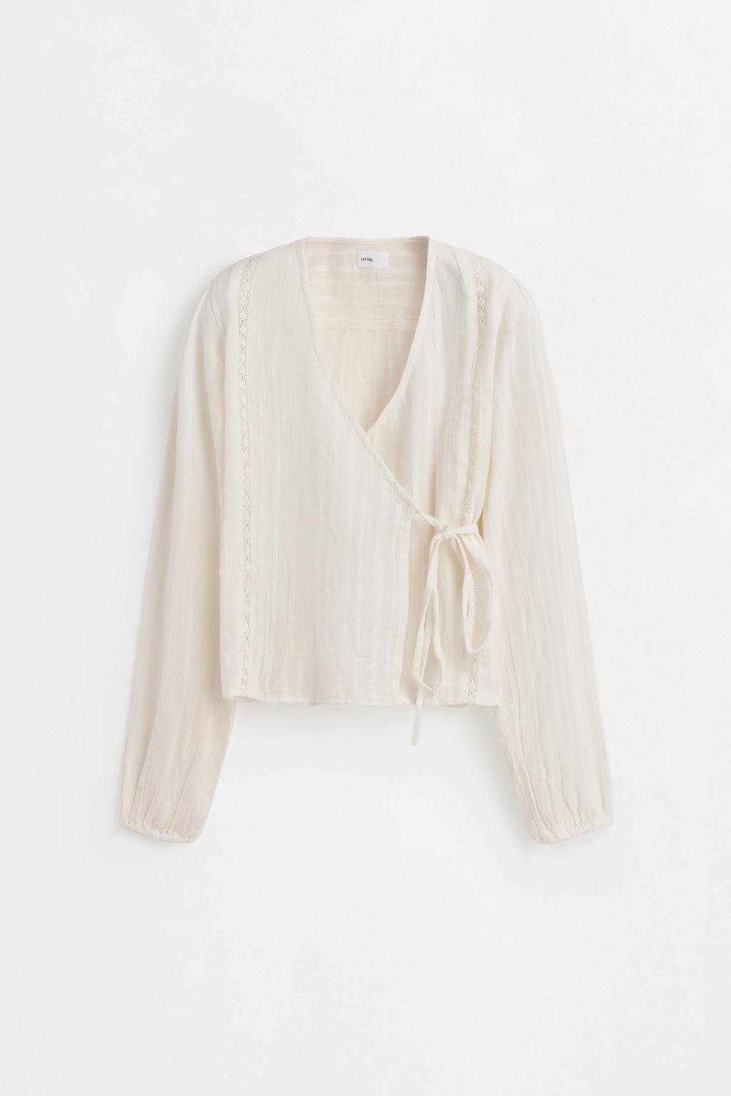 Wrap blouse