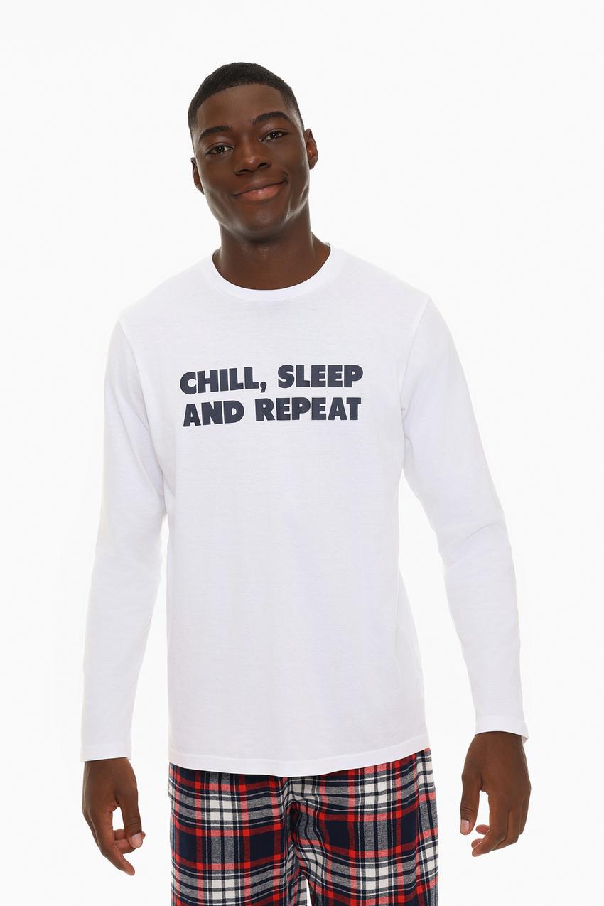 Pantalon Corto Blanco Hombre Pijama Hombre BABELO 100% Algodón