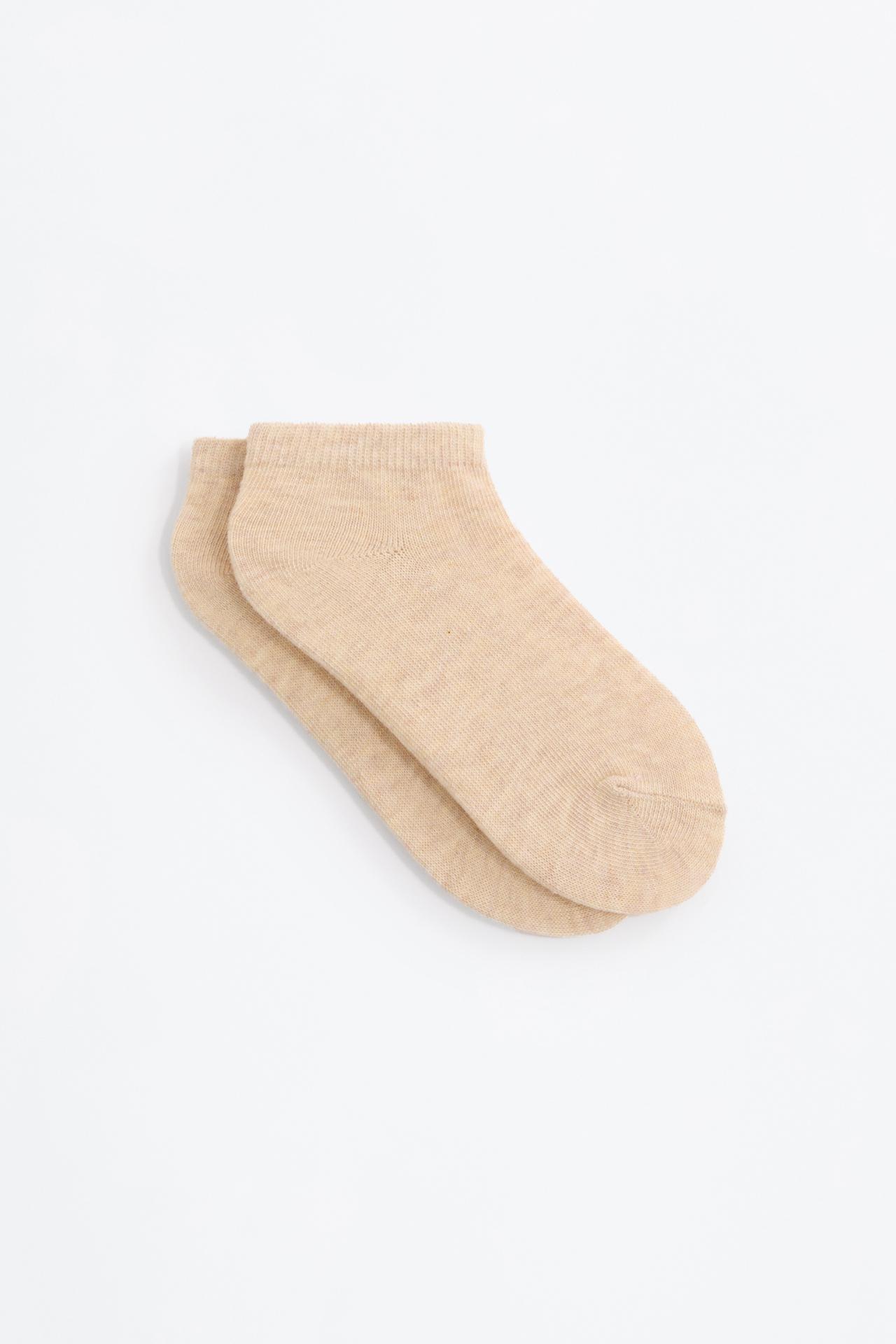 Plain ankle socks (Pack 10) — LILAC