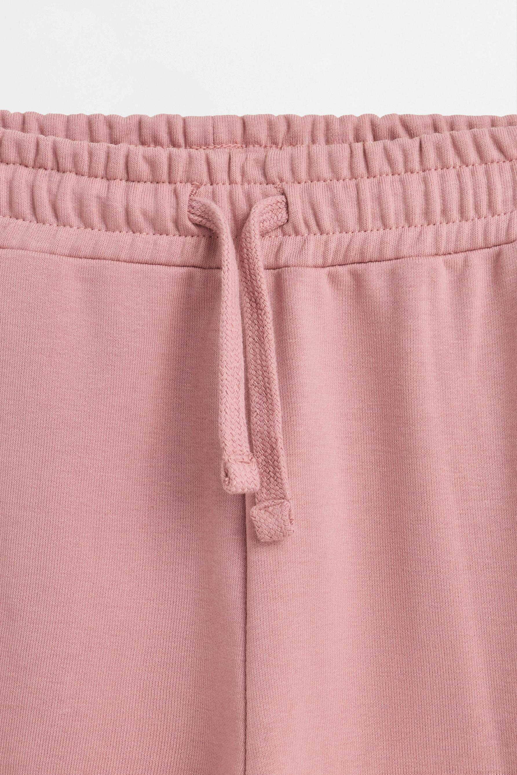 Plush joggers — ROSE PINK