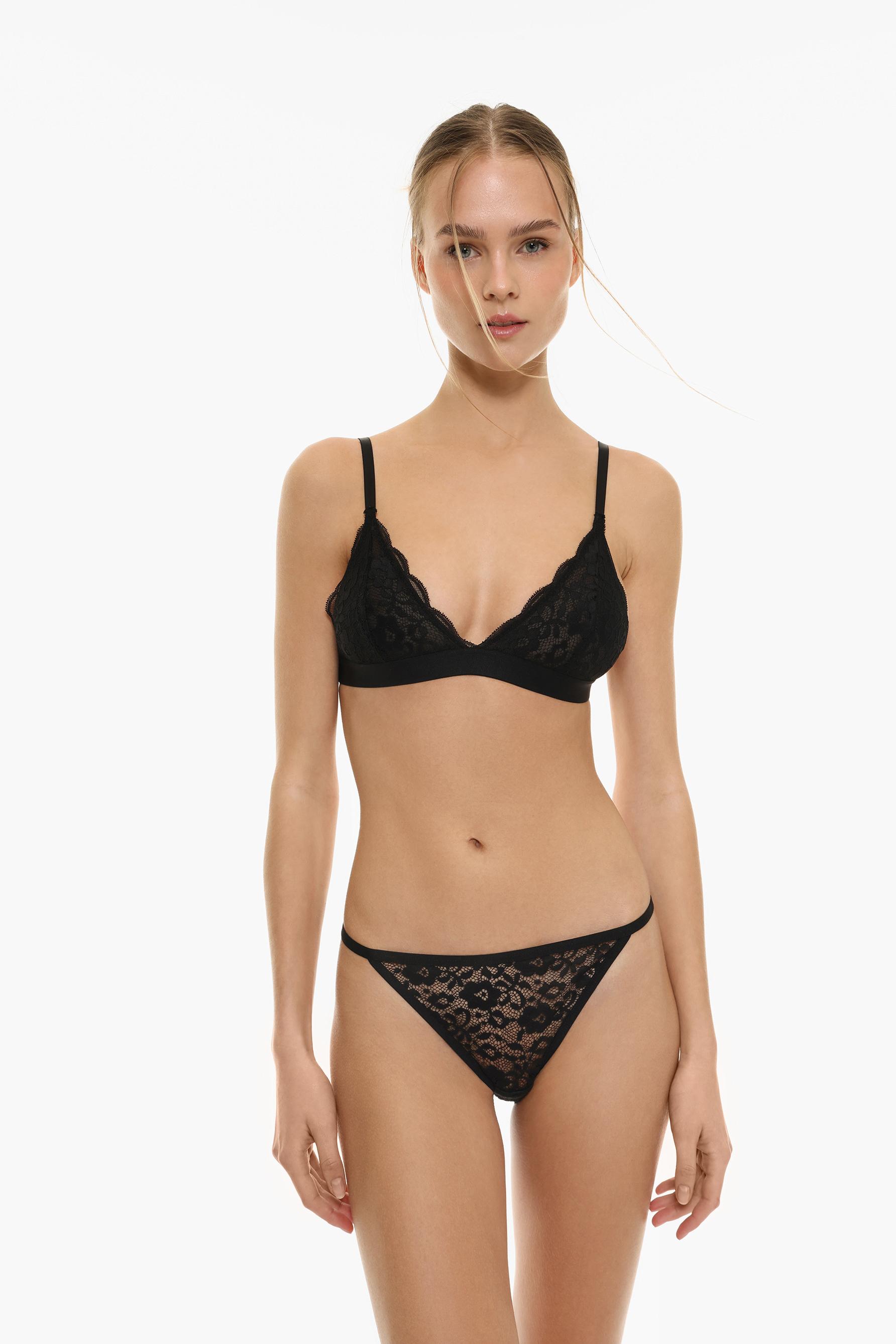 Sujetador bralette encaje