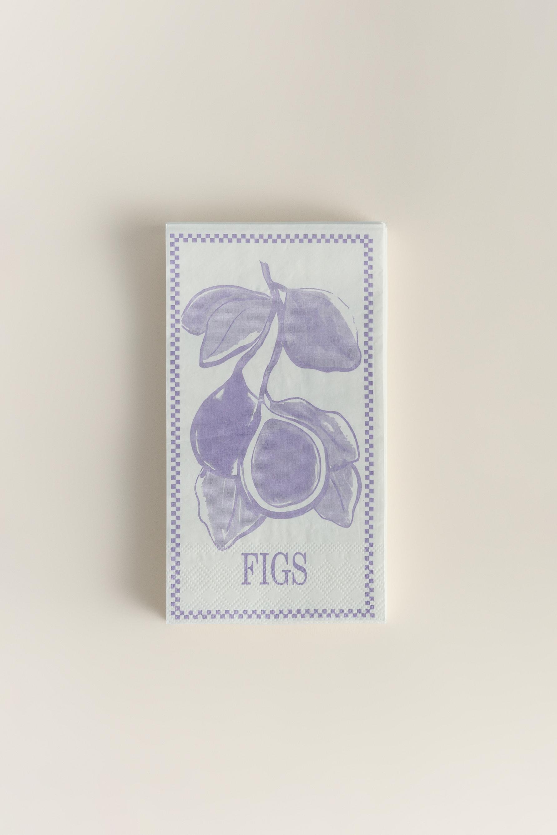 Pack 15 servilletas papel estampadas