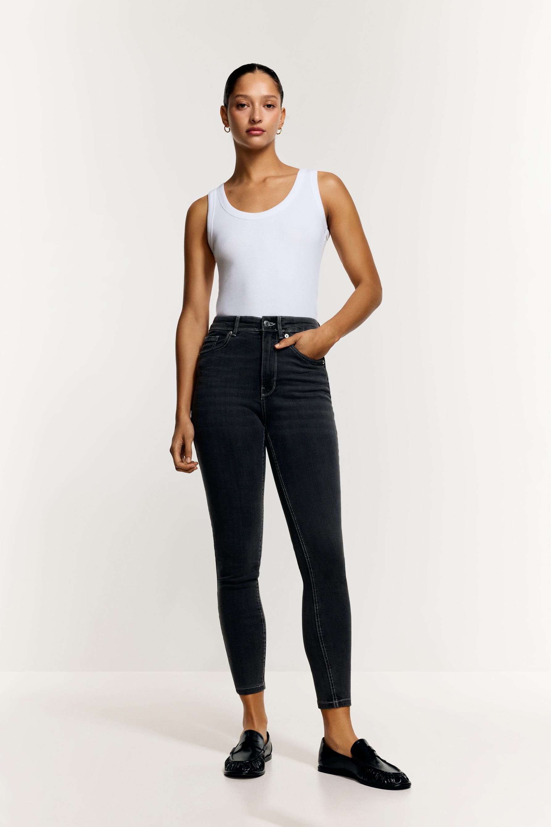 Jeans super high waist