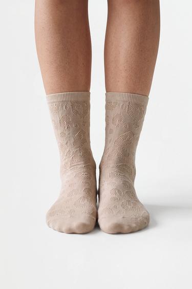 Assorted Short Socks (Pack of 3) — LEOPARD PRINT 1