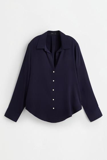 Basic Henley shirt — NAVY 6