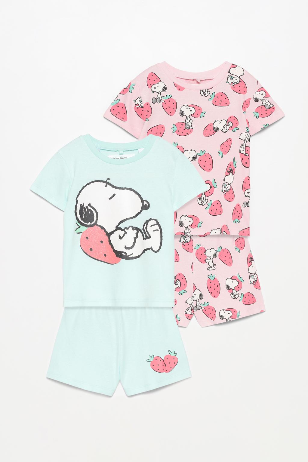 2'li Snoopy Peanuts™ desenli pijama takımı seti